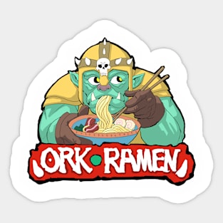 Ork Ramen Sticker